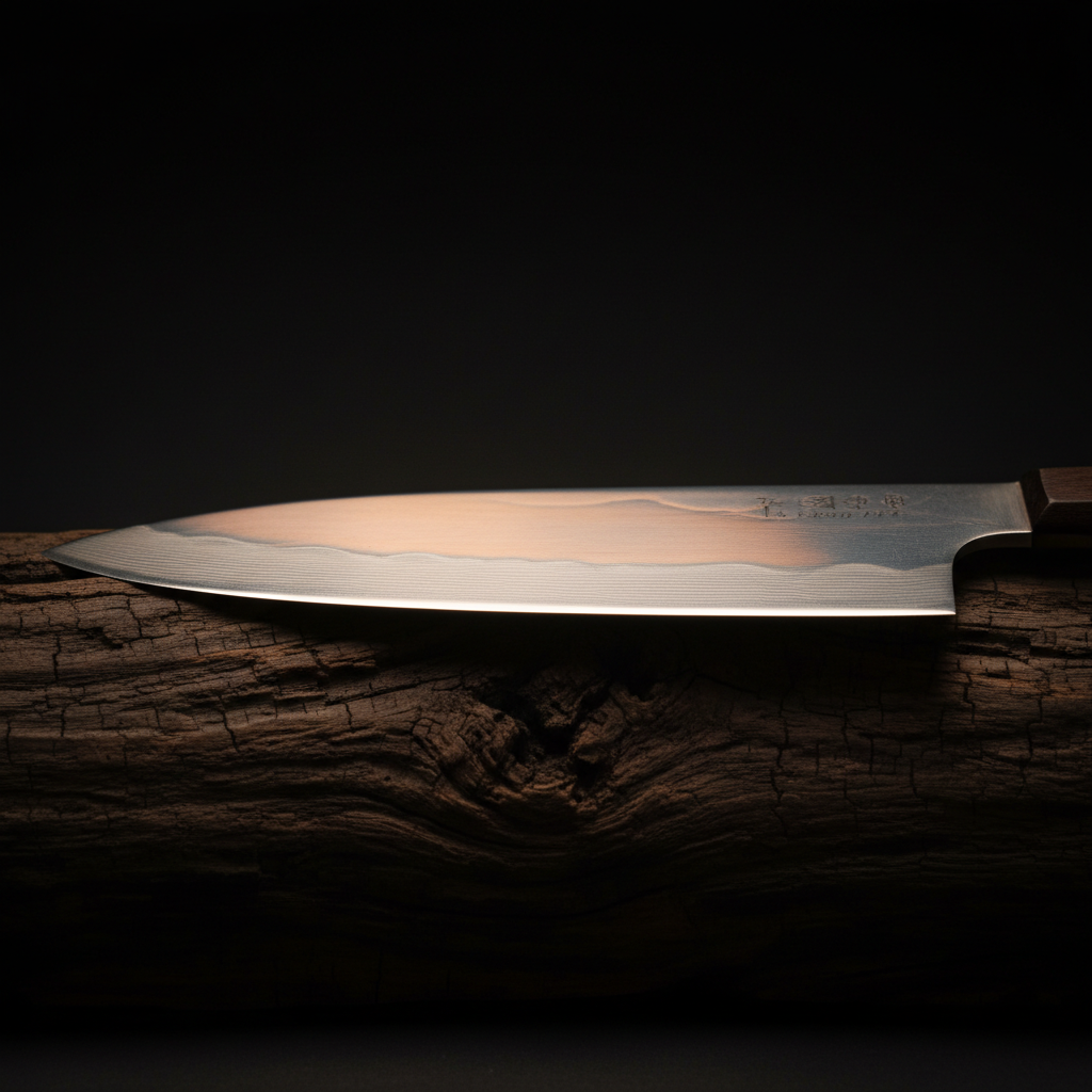 杉本刃物 — 刃の稜線 / blade profile, close